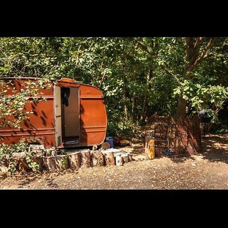 Little Vintage Caravan With Cosy Log Burner Canterbury Exterior photo