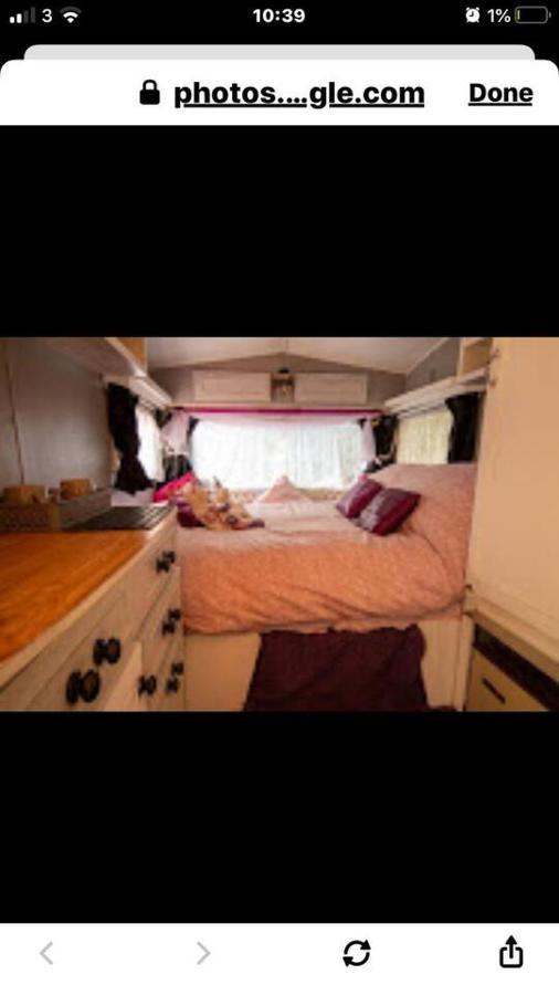 Little Vintage Caravan With Cosy Log Burner Canterbury Exterior photo
